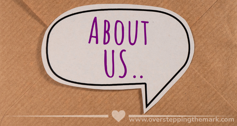 About Us Post-It note